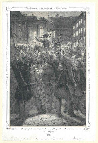 Word Across the Concession of His Majesty the Emperor on 15th May 1848 by Artist Unknown