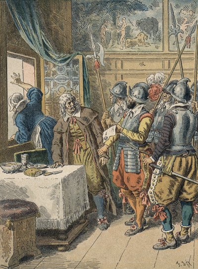Arrest of Pierre Broussel in 1648 by Artist Unknown