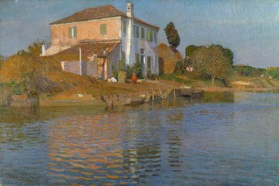 Island in front of Torcello by Arturo Noci