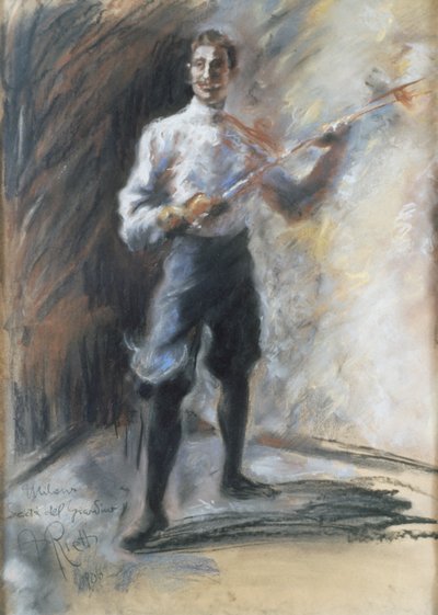 The Fencing Master Weisi by Arturo Rietti