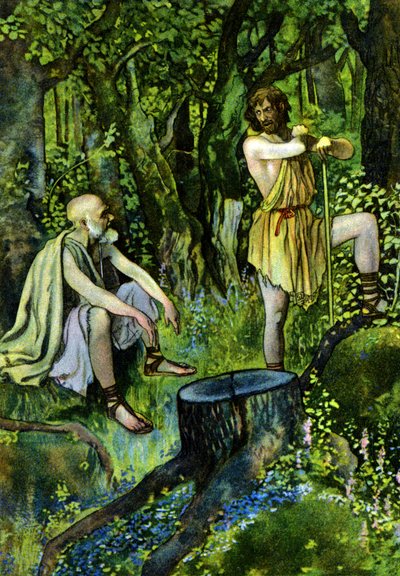 Timon of Athens, Play by William Shakespeare, c.1880 by Artus Scheiner