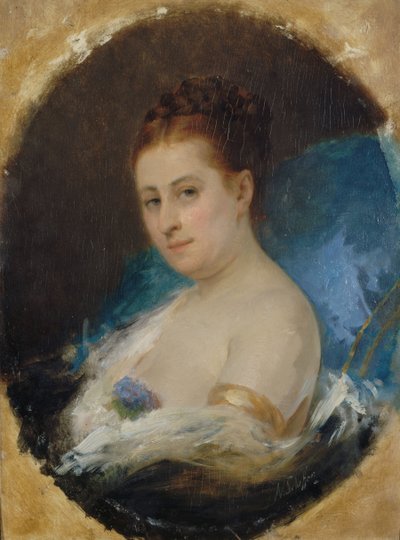 Portrait of the actress Adelaide Ristori, 1822-1906, ca. 1857 by Ary Arnold Scheffer