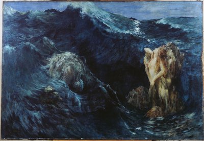 Charybdis and Scylla, 1894 by Ary Ernest Renan