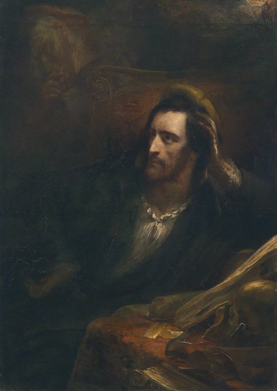 Faust in His Study by Ary Scheffer