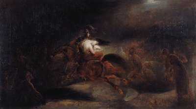 Lenore. The Dead Travel Fast by Ary Scheffer