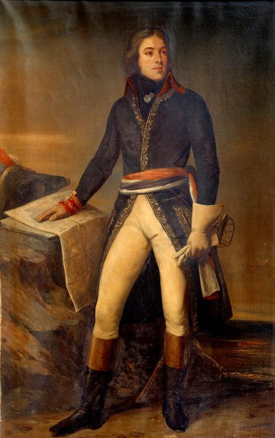 Portrait of General Lazare Louis Hoche (1768-1797) by Ary Scheffer