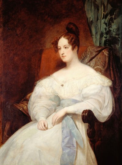 Portrait of Princess Louise of Orléans, 1833 by Ary Scheffer