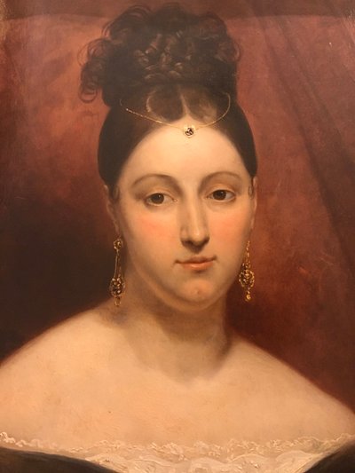 Portrait of the Opera Singer Maria Malibran by Ary Scheffer