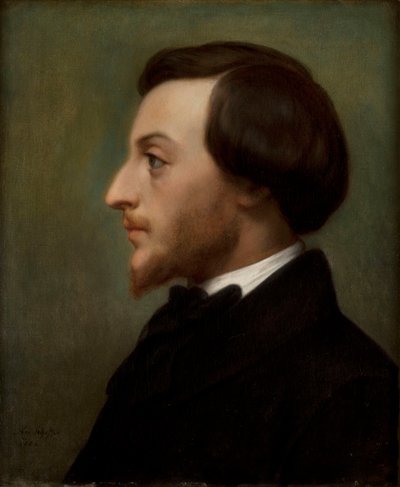Portrait of the Writer Louis Ratisbonne by Ary Scheffer
