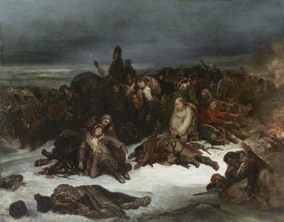 The Retreat of Napoleon’s Army from Russia in 1812 by Ary Scheffer