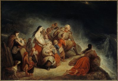 The Storm, ca. 1820 by Ary Scheffer