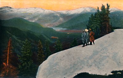 Looking Down from Mount Rainier by Asahel Curtis