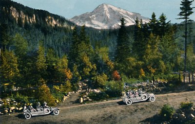 Mt. Rainier from National Park Inn by Asahel Curtis
