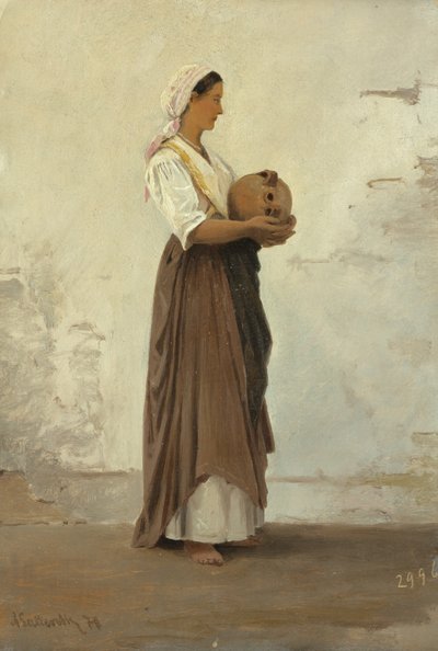 Girl from Capri by Ascan Lutteroth