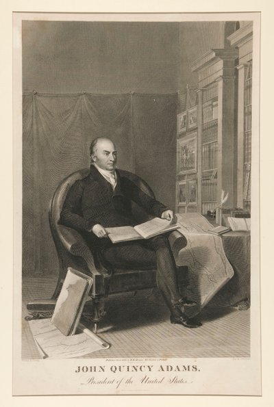 John Quincy Adams, President of the United States by Asher Brown Durand