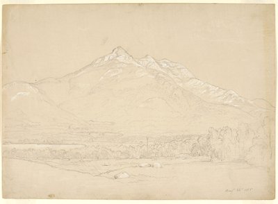 Mount Chocorua, New Hampshire, 1855 by Asher Brown Durand