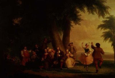 The Dance of the Battery in the Presence of Peter Stuyvesant by Asher Brown Durand