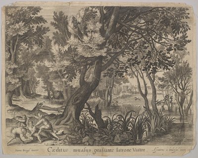 The Thieves Robbing the Man from The Good Samaritan by Assuerus van Londerseel