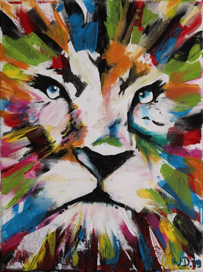 Lion of Future by Nadine Dschaak 