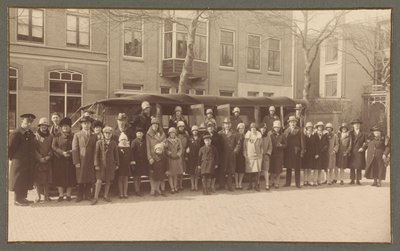 Group Portrait of Staff of Umbrella Factory 