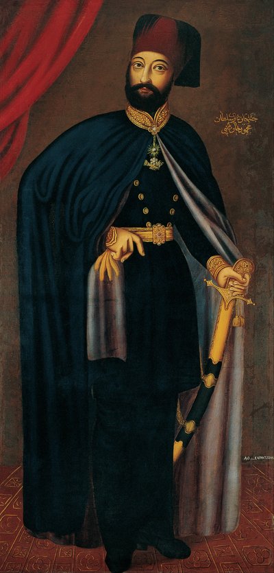 Sultan Mahmud II by Athanasios Karantz