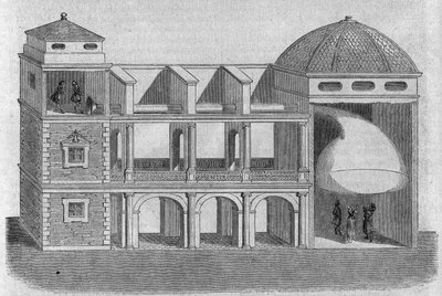 Acoustic cornet invented by Athanase Kircher (1601-1680) by Athanasius Kircher