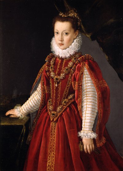 Portrait of a Young Lady by Atribuido a Sofonisba Anguissola