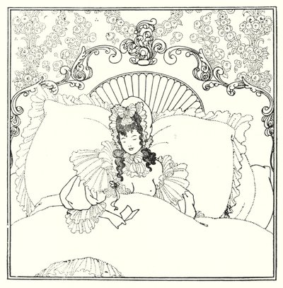 The Love Letter by Aubrey (after) Beardsley