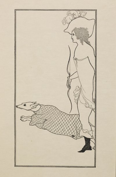 Atalanta, from a Book of Fifty Drawings by Aubrey Beardsley
