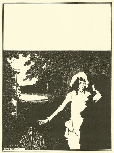 Cover Design, The Savoy by Aubrey Beardsley