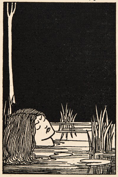 Lady of the Lake by Aubrey Beardsley