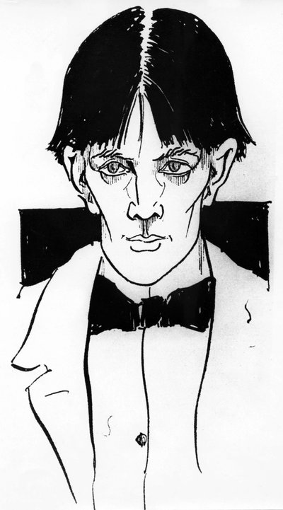 Self portrait by Aubrey Vincent Beardsley by Aubrey Beardsley