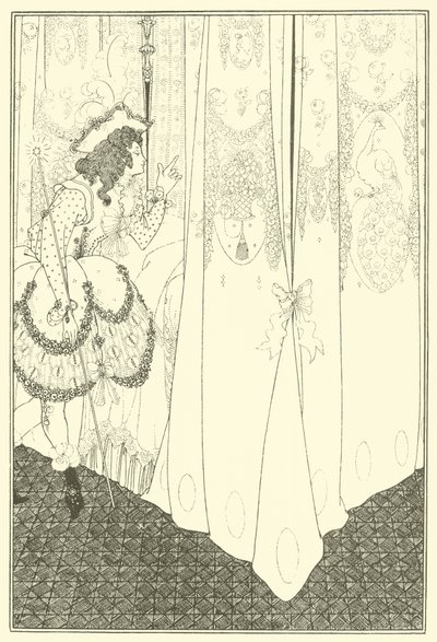 The Dream from The Rape of the Lock by Aubrey Beardsley