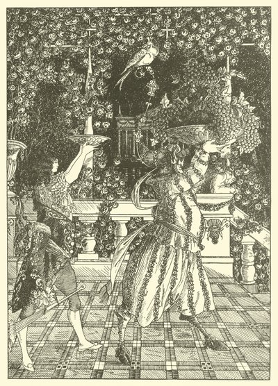 The Fruit Bearers by Aubrey Beardsley