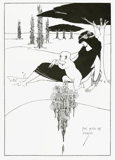 The Kiss of Judas by Aubrey Beardsley