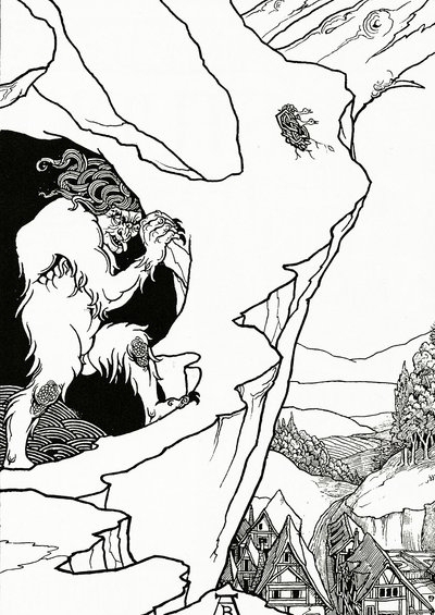 The Landslip, Frontispiece of 