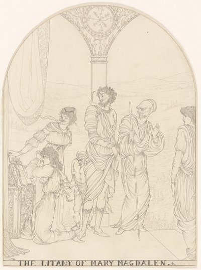 The Litany of Mary Magdalen by Aubrey Beardsley