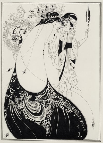 The Peacock Skirt, Illustration for the English Edition of 