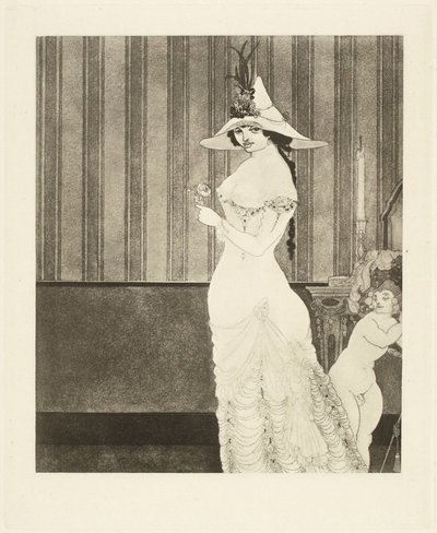 Woman by Aubrey Beardsley