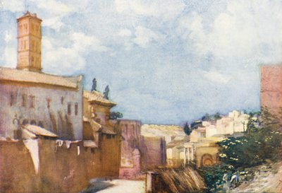 Rome: Overlooking S Francesca Romana and the Forum by Aubrey Waterfield