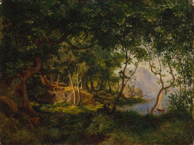 Landscape Study by August Cappelen