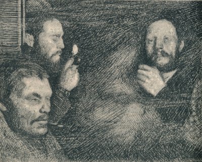 A Smoke in the Galley of the Fram, c1893-1896, 1897 by August Eiebakke