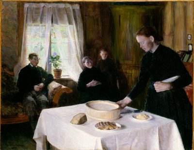 Laying the Table by August Eiebakke