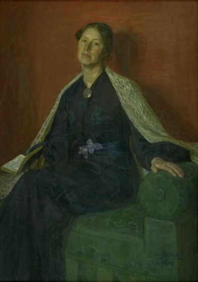 Portrait of a Lady by August Eiebakke