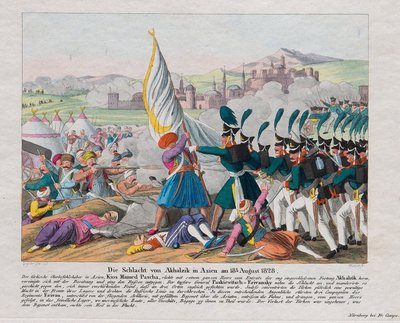 The Storming of the Akhaltsikhe Fortress on August 27 by August Friedrich Andreas Campe