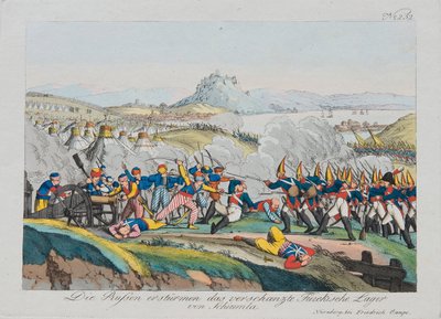 Taking of the Shumen Fortress in 1828 by August Friedrich Andreas Campe