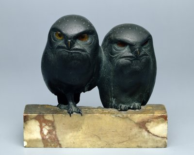 Two Owls, 1903-04 by August Gaul