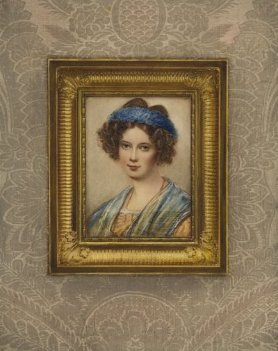 Portrait of the Wife of Ludwig von Borstell by August Grahl
