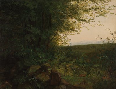 At the Edge of the Forest by August Heinrich