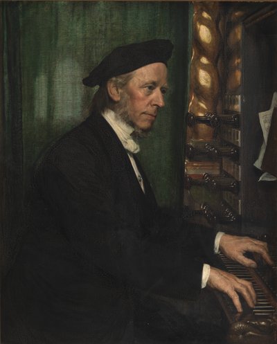 Organist in Roskilde, Professor Hans Matthison-Hansen, the Artist
